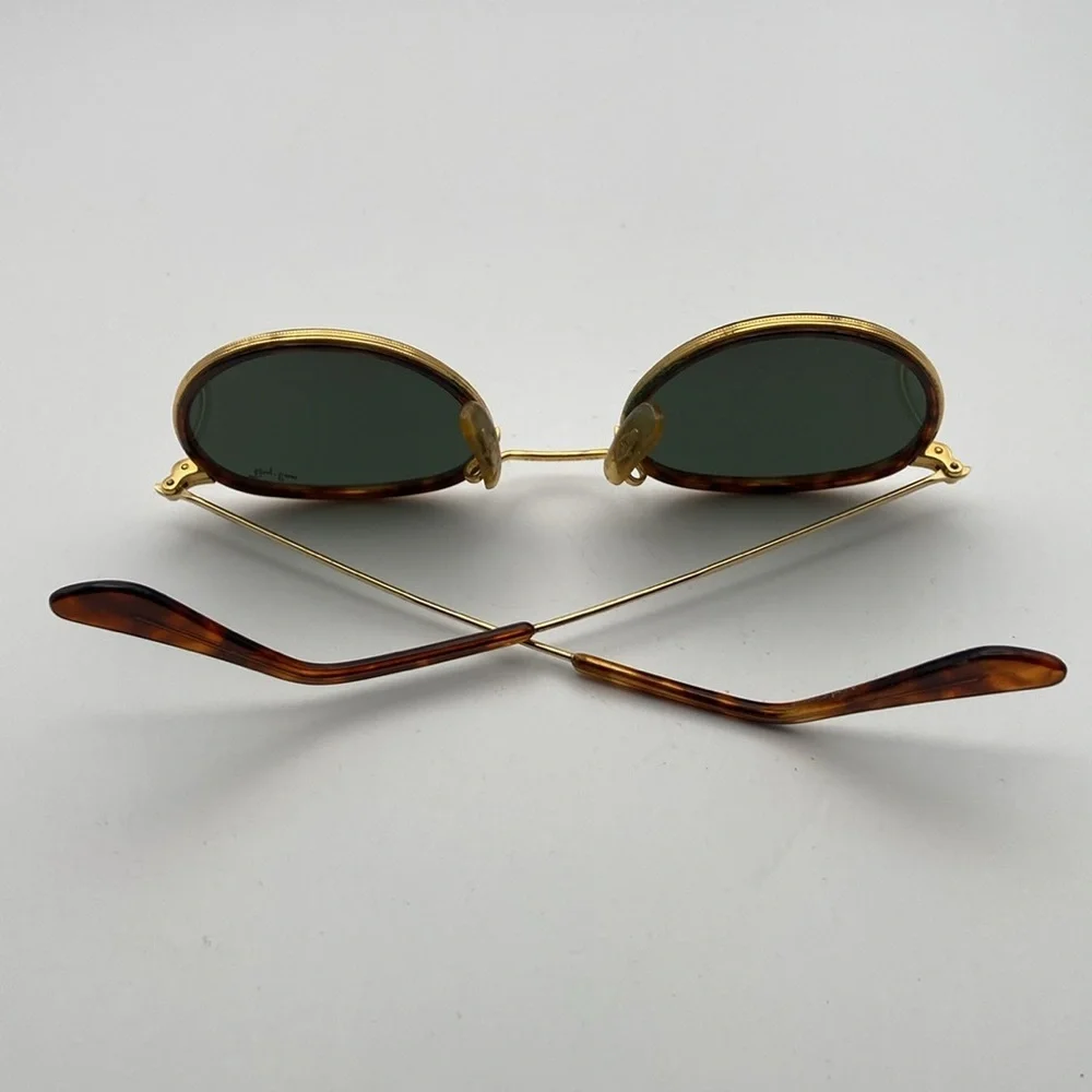 Vintage Ray Ban W1675 Classic Metals Sunglasses Tortoise Shell